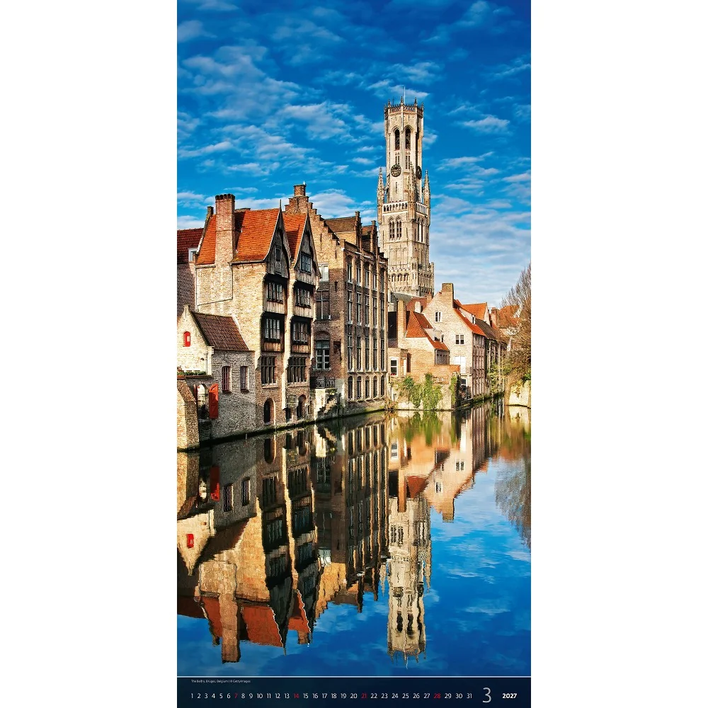 Helma Nástěnný kalendář Verticalphoto 2027 31,5 × 63 cm