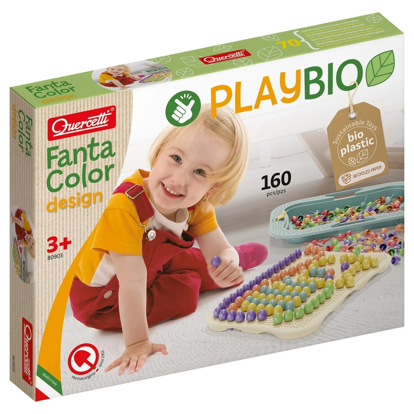 Quercetti PlayBio - Fantacolor Design - mozaika