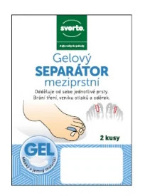 Svorto 102 Gelový separátor meziprstní vel. 3 (L) 2 ks