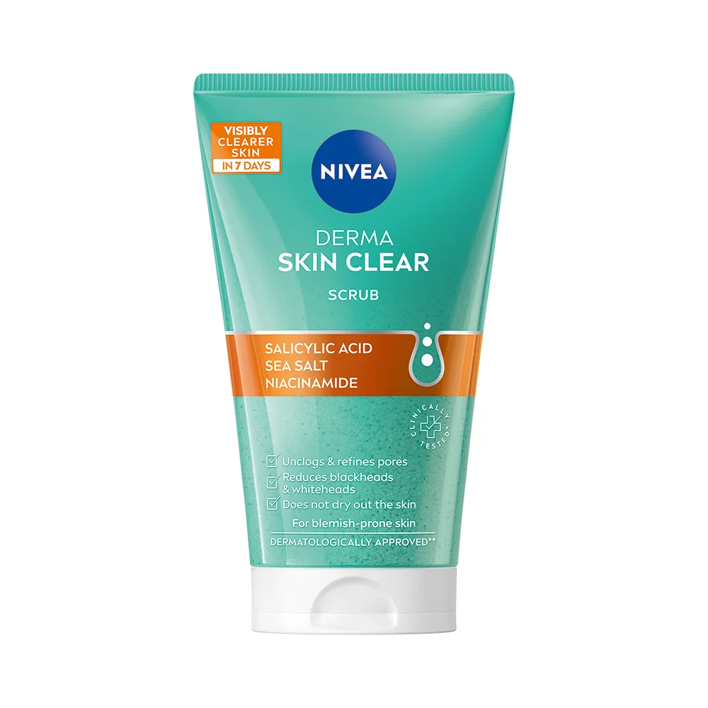 Nivea Derma Skin Clear peeling 150 ml