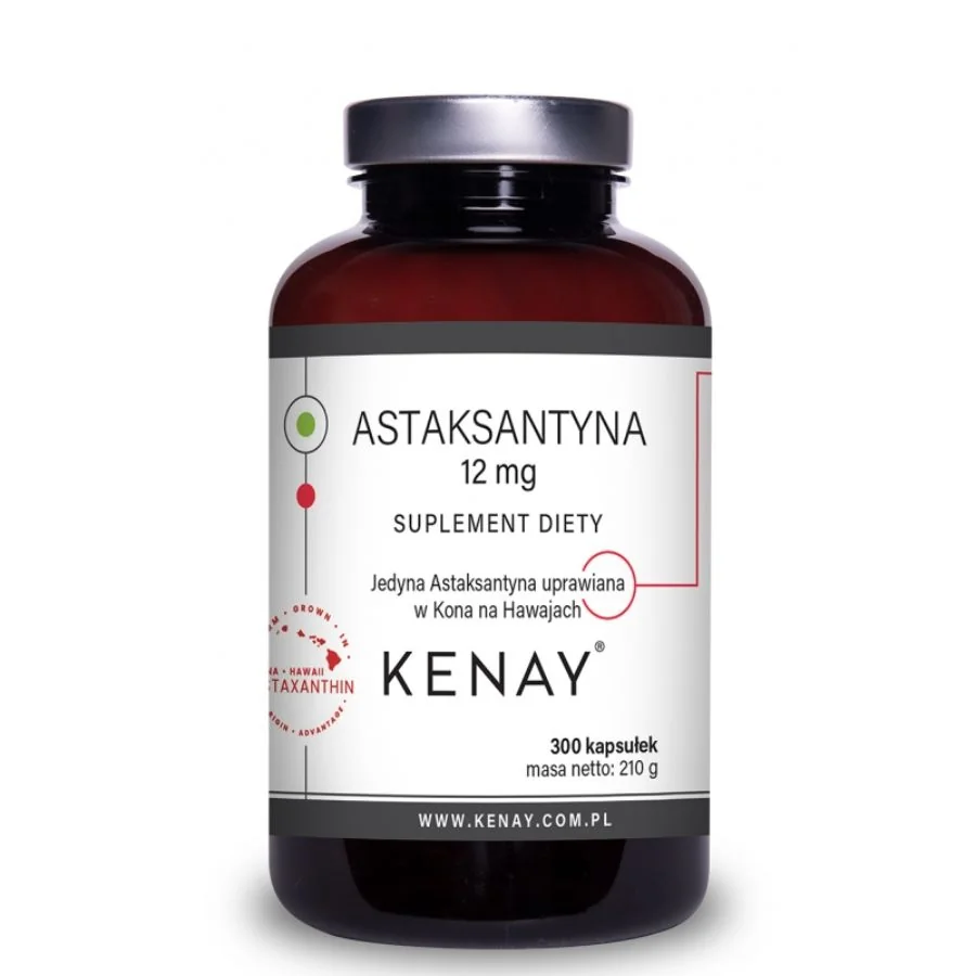 Kenay Astaxanthin 12 mg 300 kapslí