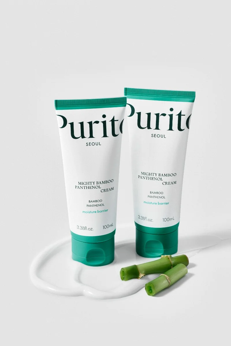 Purito Mighty Bamboo hydratační krém s panthenolem 100 ml