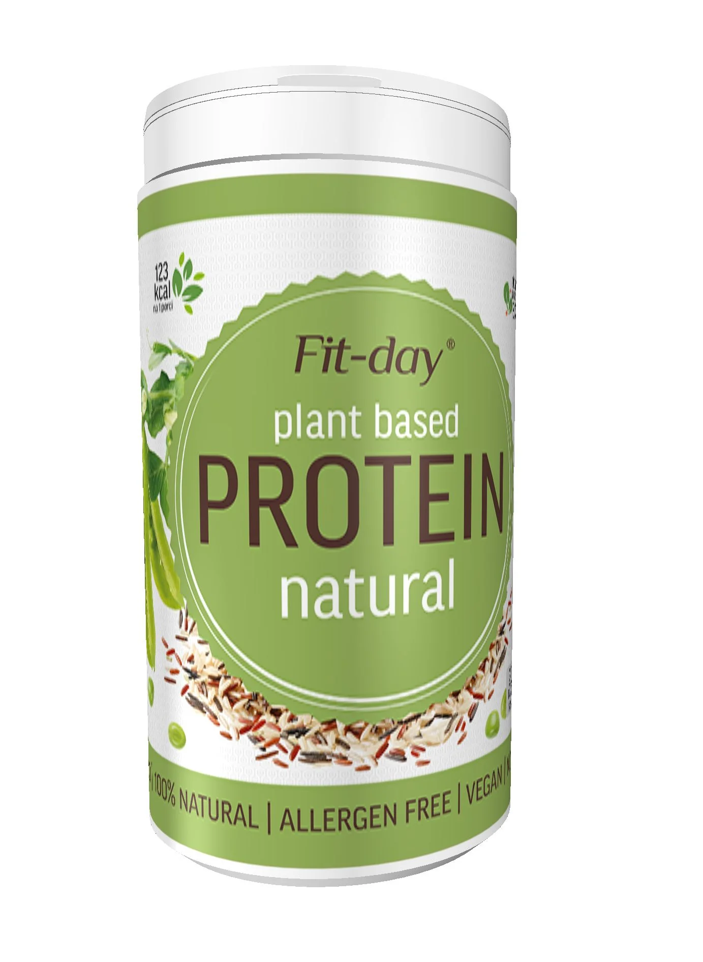 Fit-day Protein natural 600 g