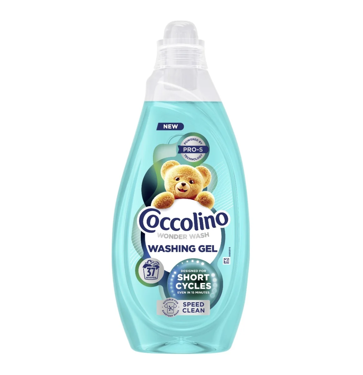 Coccolino Wonder Wash Speed Clean Prací gel 1480 ml 37 dávek