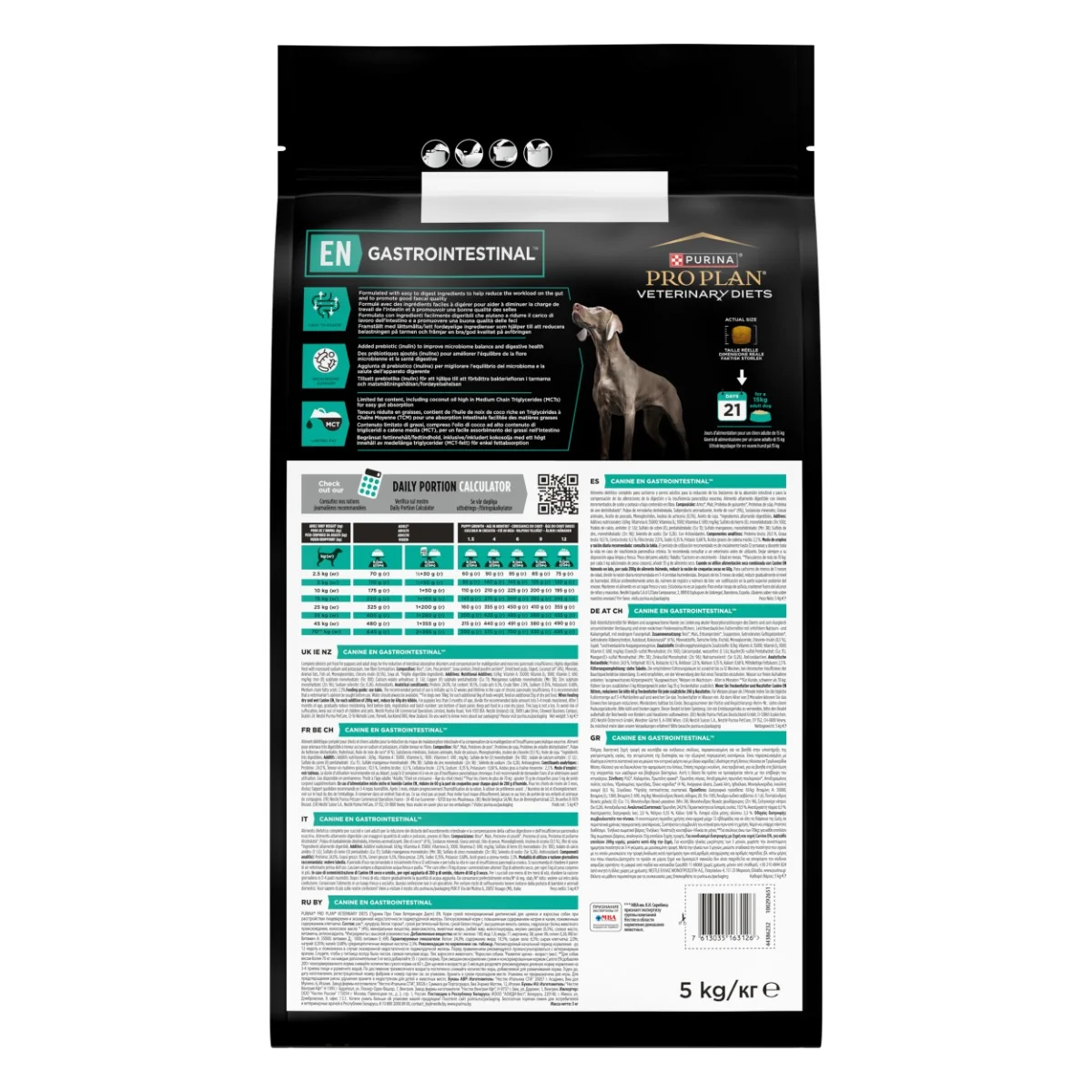 Purina Pro Plan Veterinární diety EN Gastrointestinal granule pro psy 5 kg