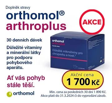 Orthomol Arthroplus 1700 Kč (březen 2024)