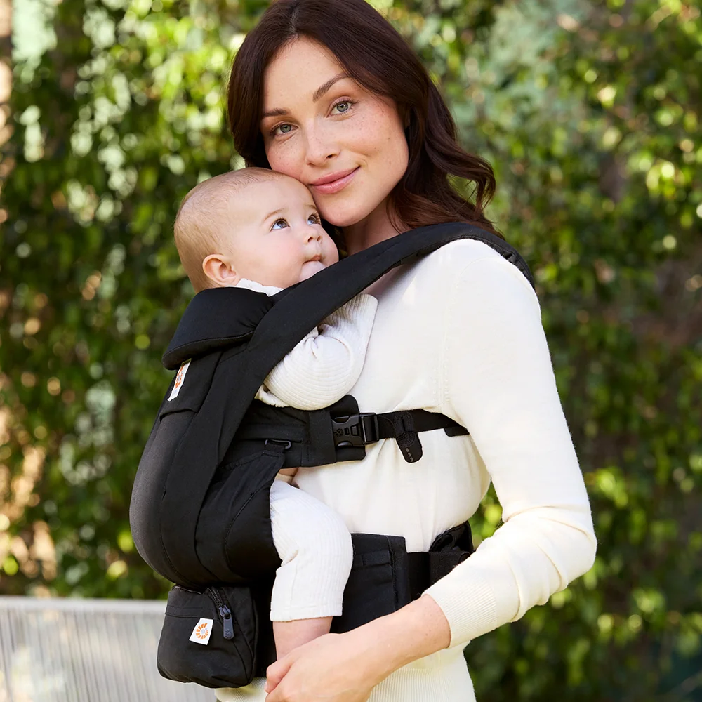 Ergobaby OMNI DELUXE Cotton nosítko Onyx Black