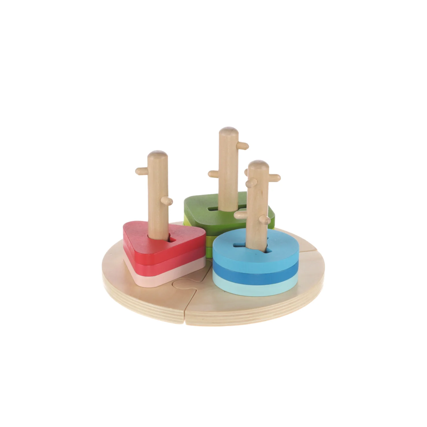 Zopa Dřevěné Montessori puzzle, Wood