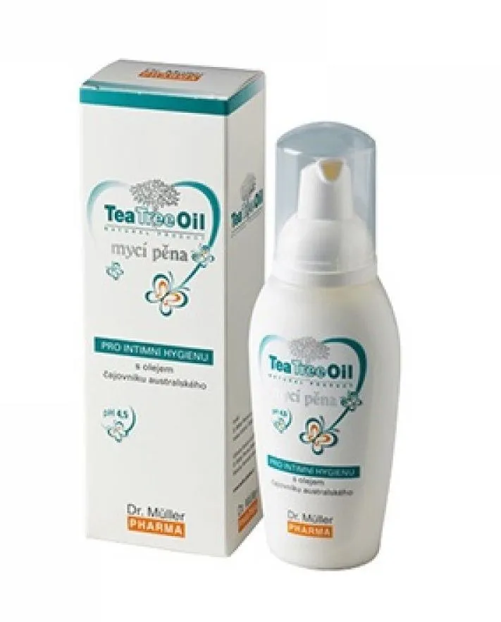 Dr. Müller Tea Tree Oil Mycí pěna pro intimní hygienu 100 ml