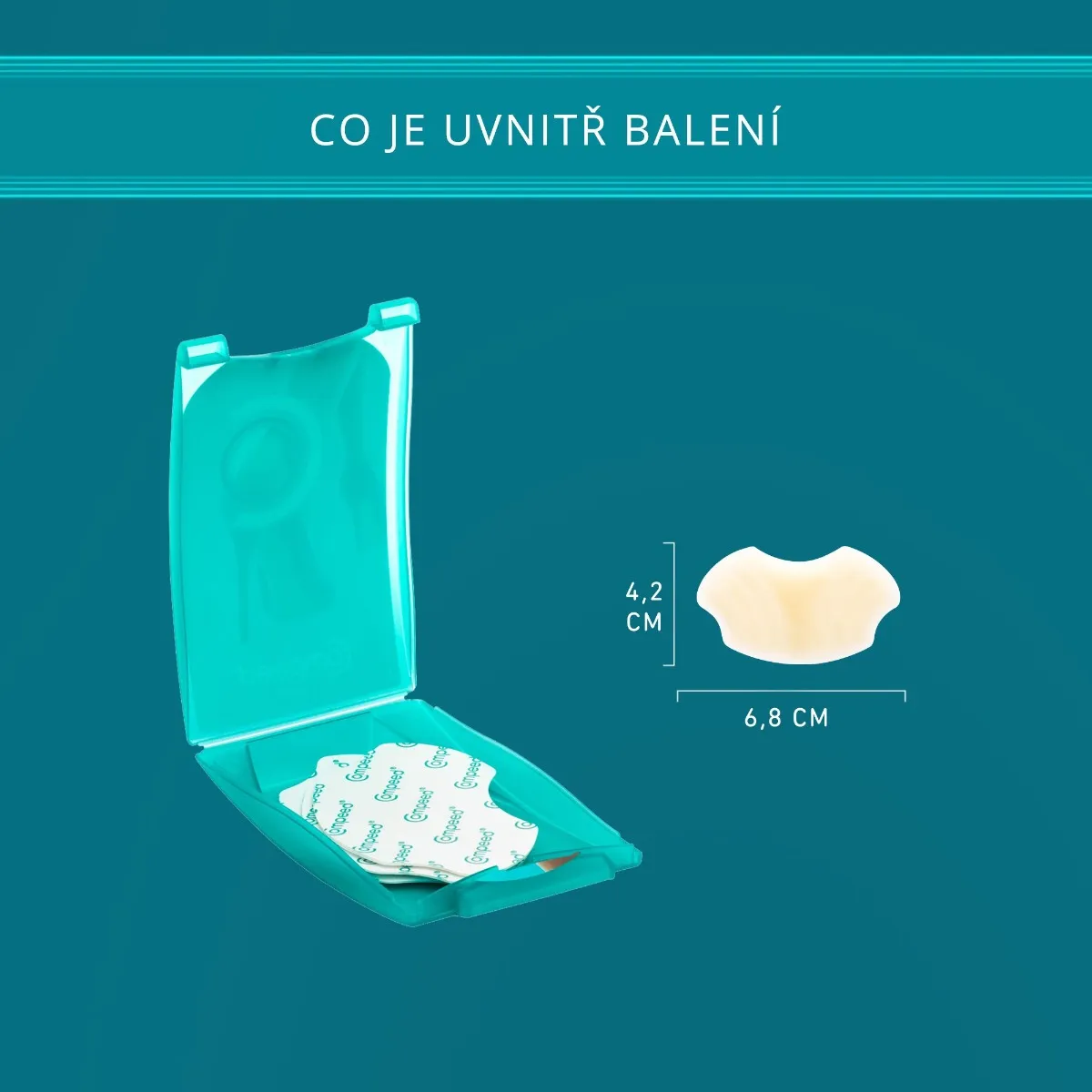 Compeed Náplast na puchýře na paty 5 ks