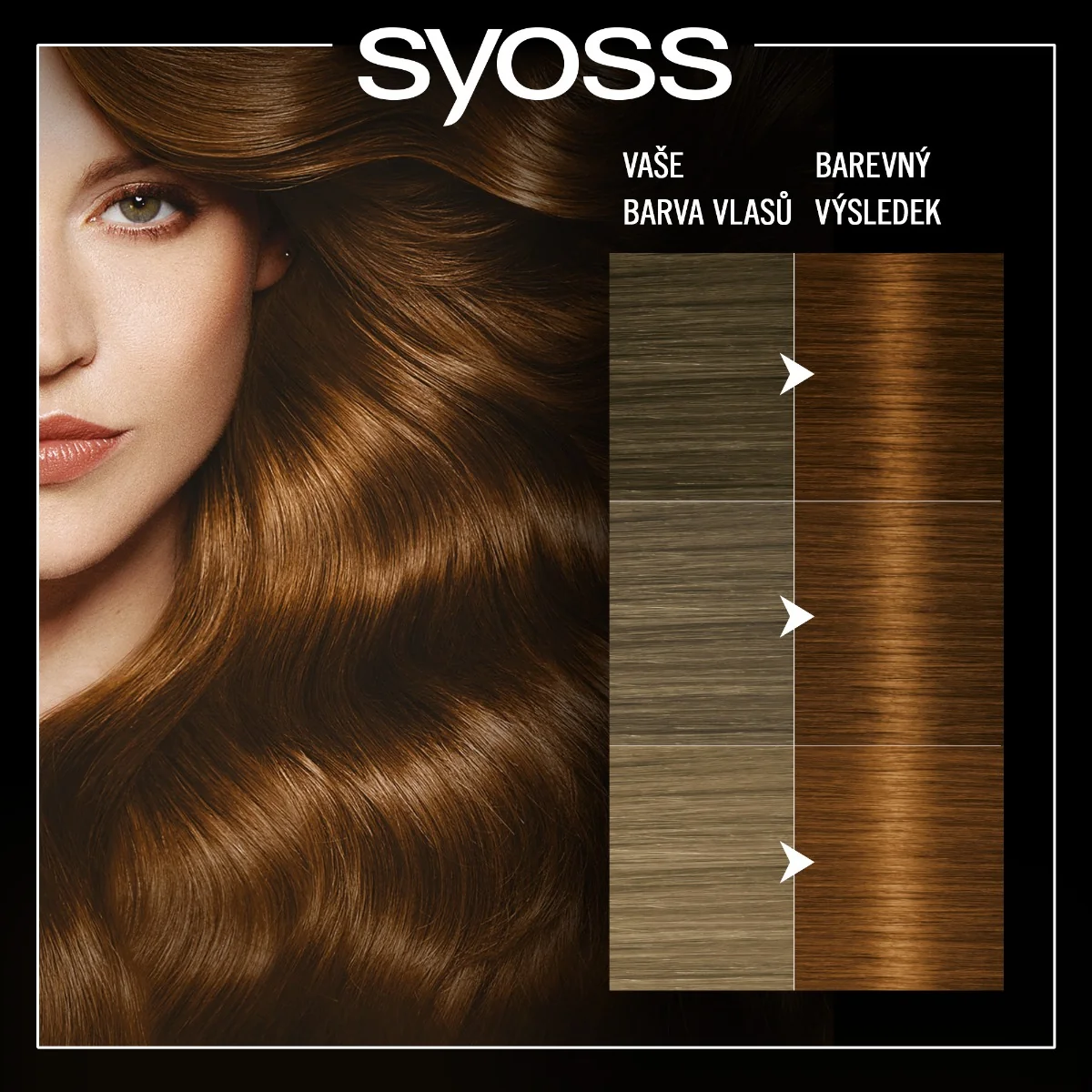 Syoss Oleo Intense Barva na vlasy 6-76 teplá měděná 50 ml