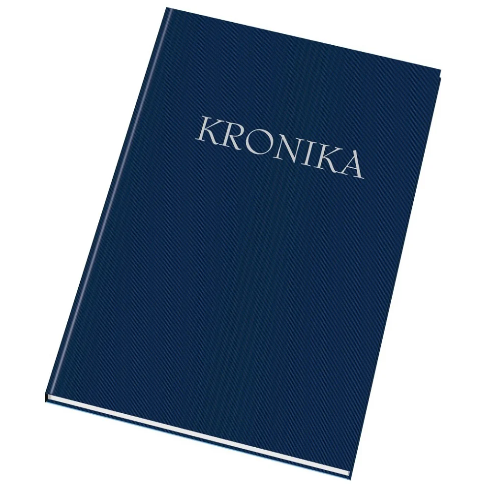 Papírny Brno Kronika A4, modrá, 192 listů