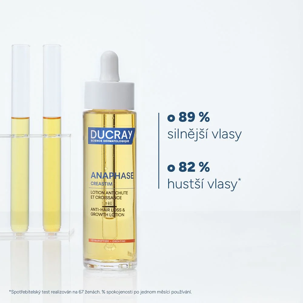 Ducray Creastim Reactiv Roztok proti vypadávání vlasů 2měsíční kúra 60 ml
