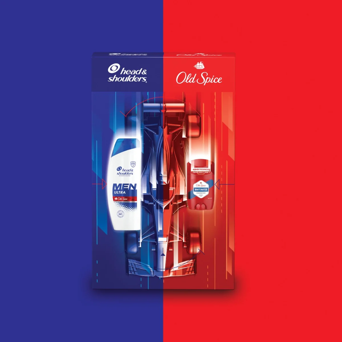 Head&Shoulders Men Ultra + Old Spice Whitewater dárková sada