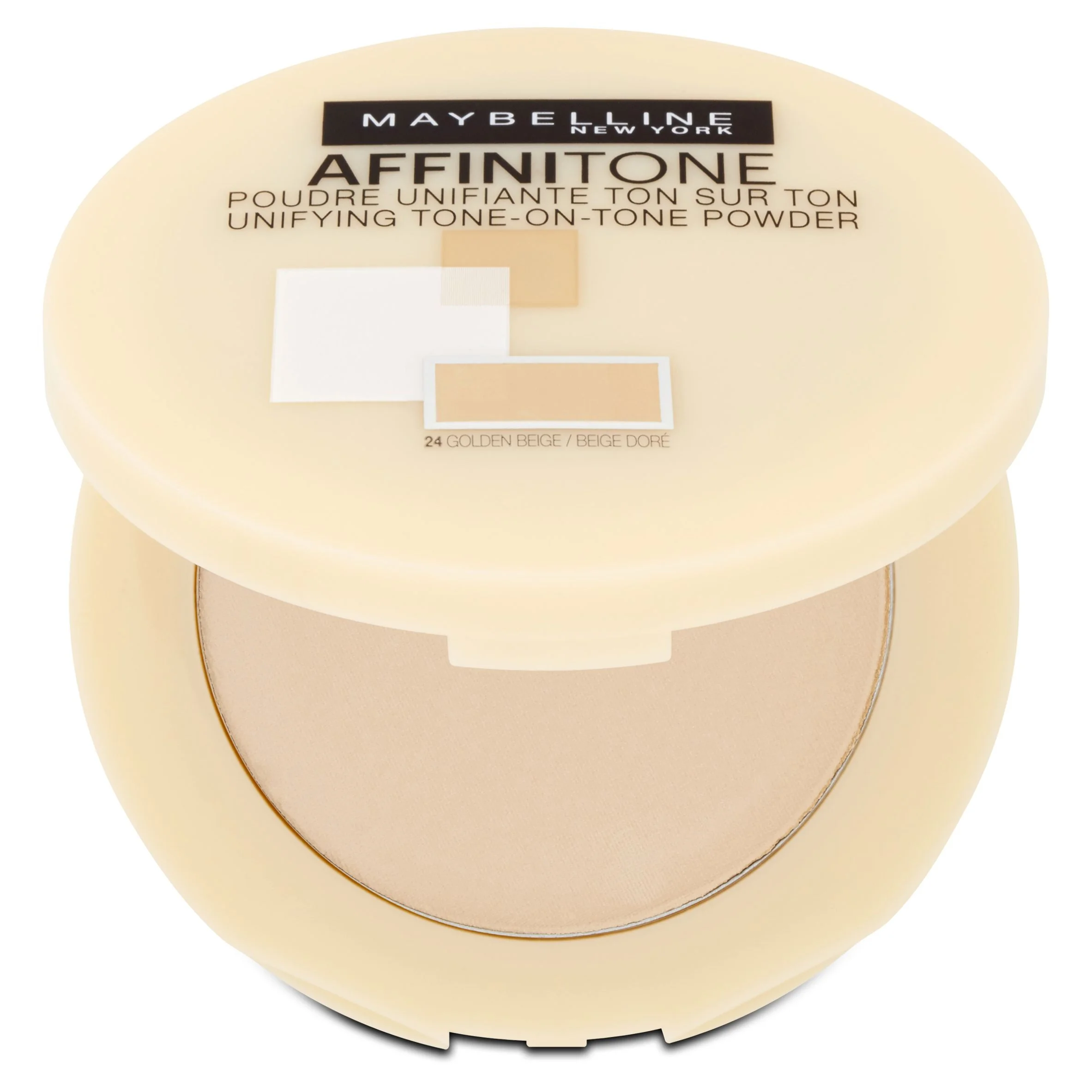 Maybelline Affinitone Powder 24 Golden Beige pudr 9 g