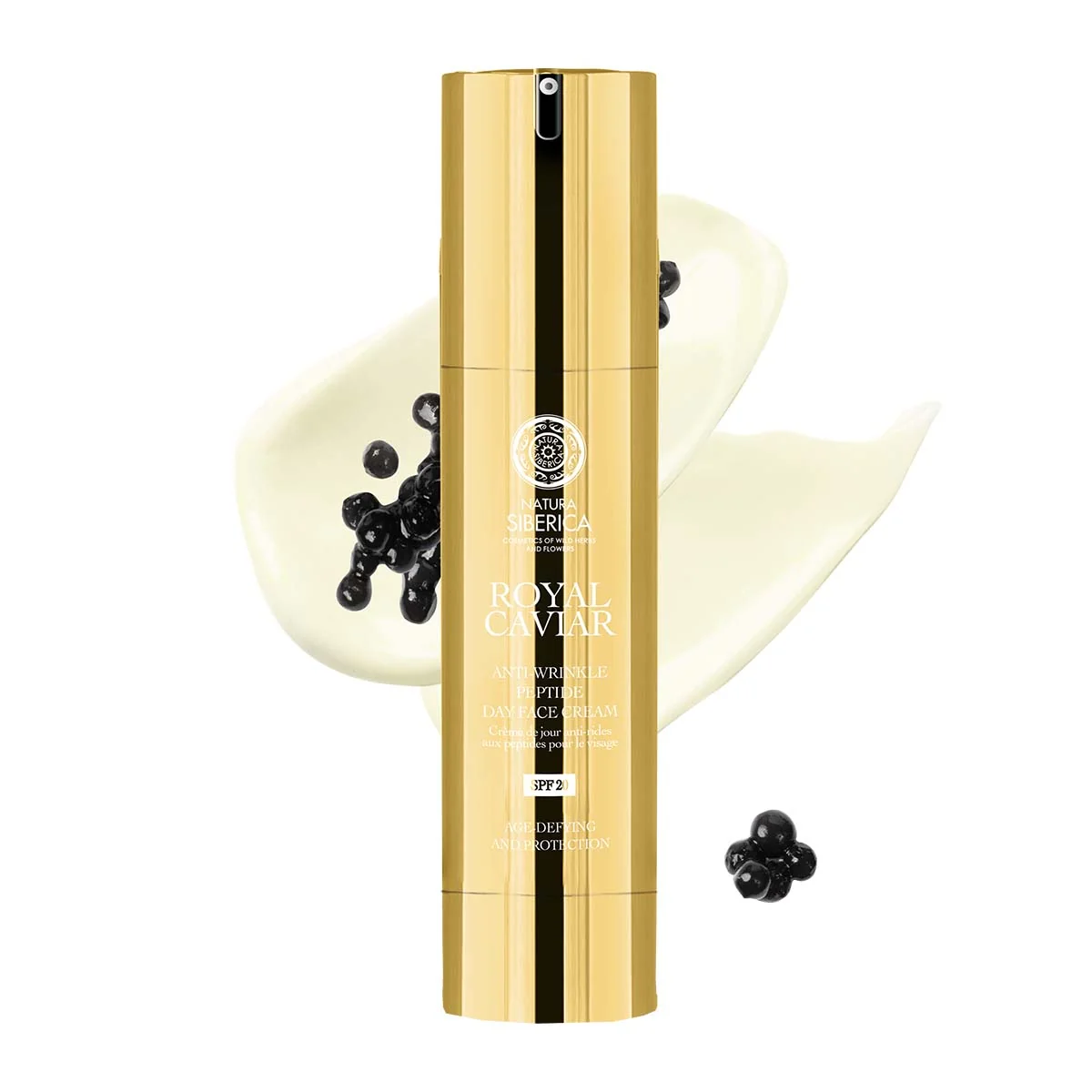 Natura Siberica Royal Caviar Peptidový denní krém proti vráskám 50 ml