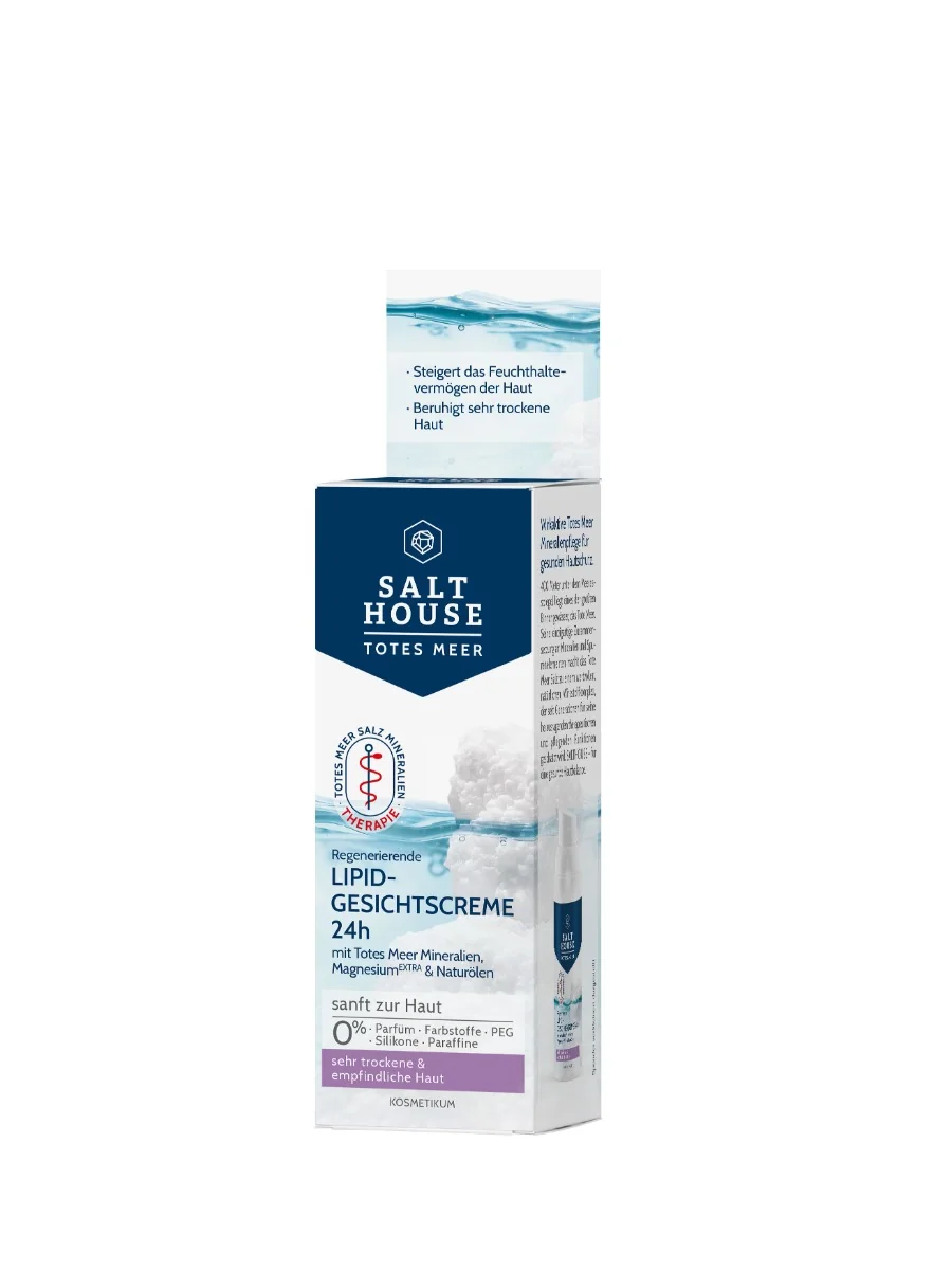Salt House Hydratační pleťový krém s lipidy 50 ml