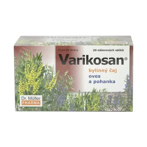 Varikosan Bylinný čaj na žíly nálevové sáčky 20x1,5 g