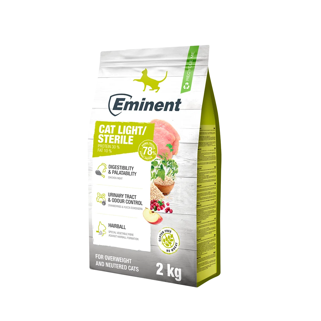 Eminent Cat Light/Sterile High Premium 2 kg