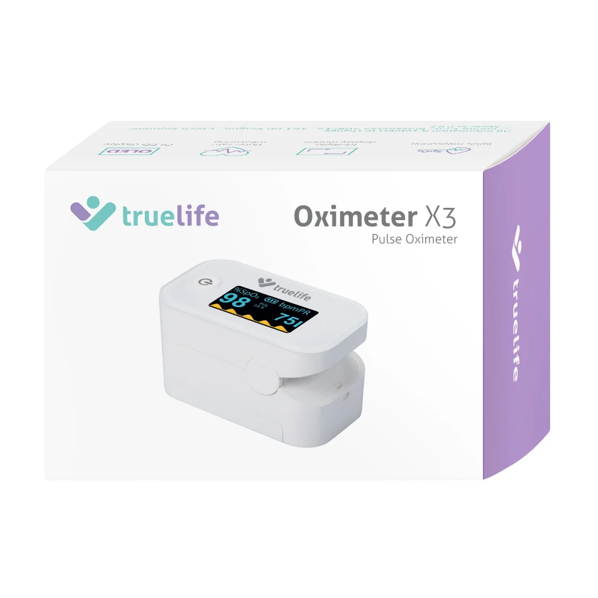 Truelife X3 pulzní oxymetr