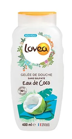 Lovea Sprchový gel kokos 400 ml