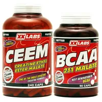 Xxlabs CEEM cps.240 + 211 BCAA MALATE cps.90 ZDARMA