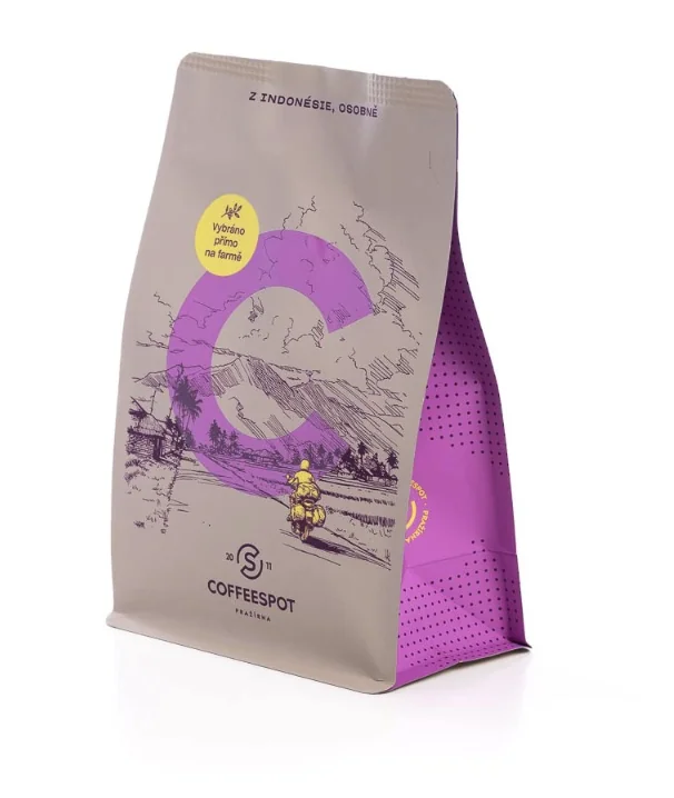 Coffeespot Indonésie Aceh Gayo Washed Wet Hulled zrnková káva 250 g