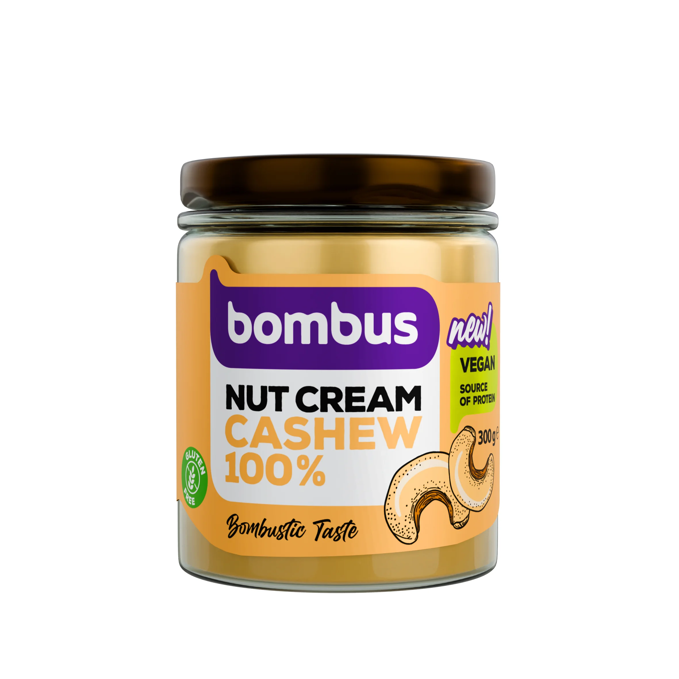Bombus Nuts Cream Cashew 100 % 300 g