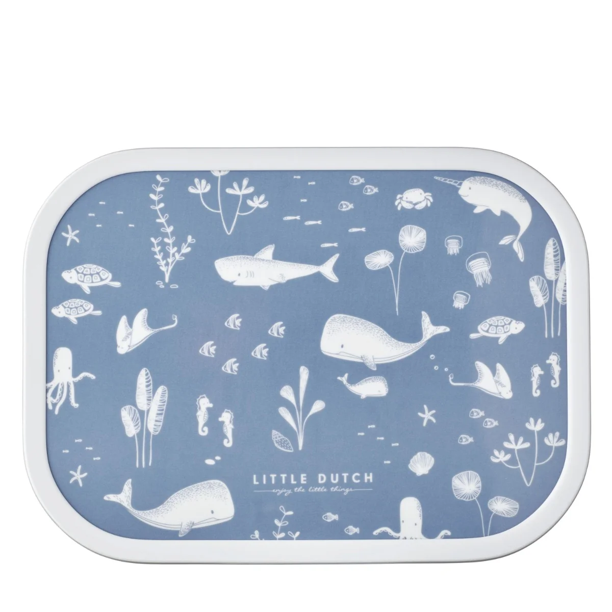 Little Dutch Svačinový box Ocean Blue 1 ks