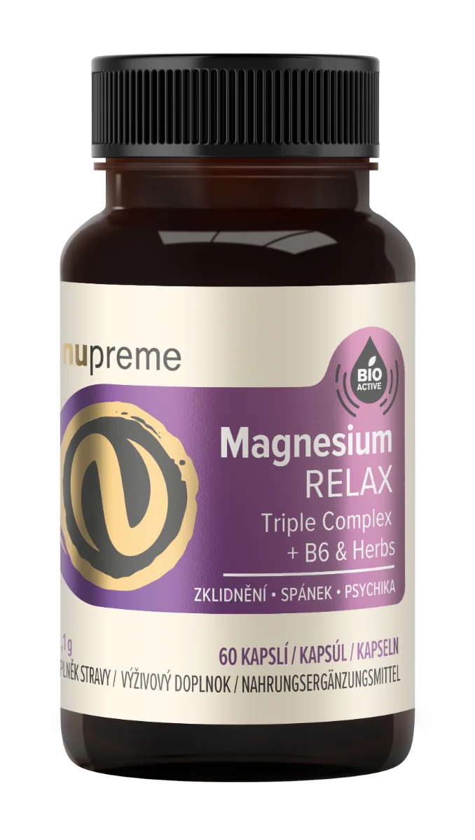 Nupreme Magnesium RELAX 60 kapslí