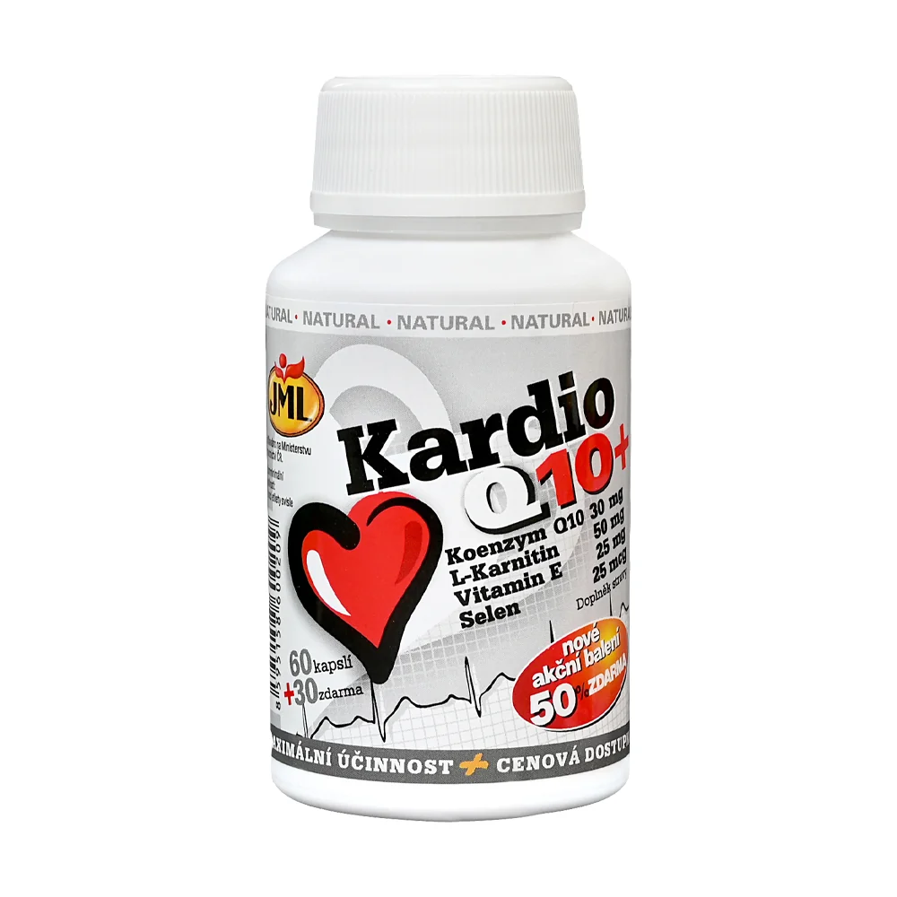 JML Kardio Q10+ 60+30 kapslí