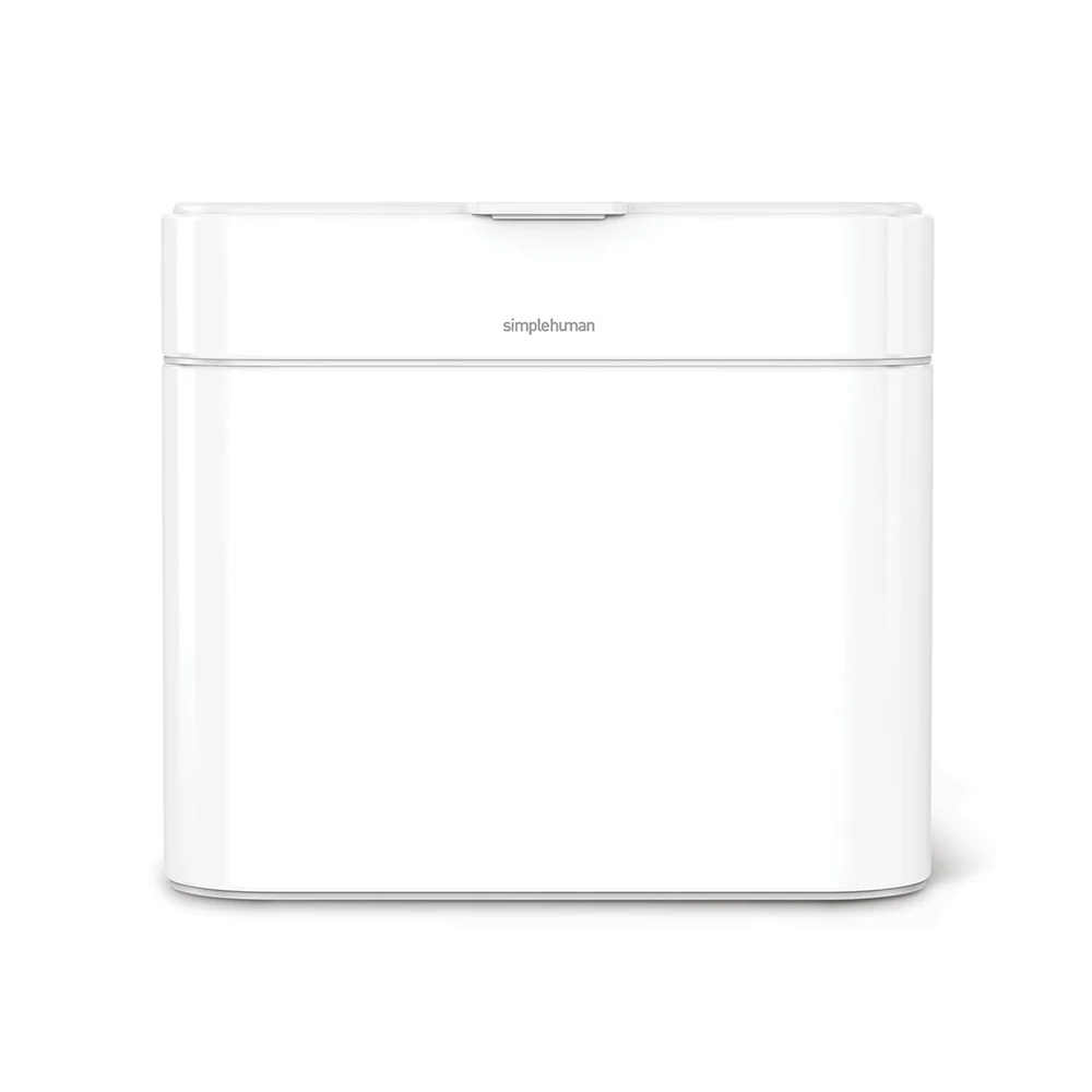 Simplehuman Odpadkový koš na kompostovatelný odpad 4 l bílá ocel