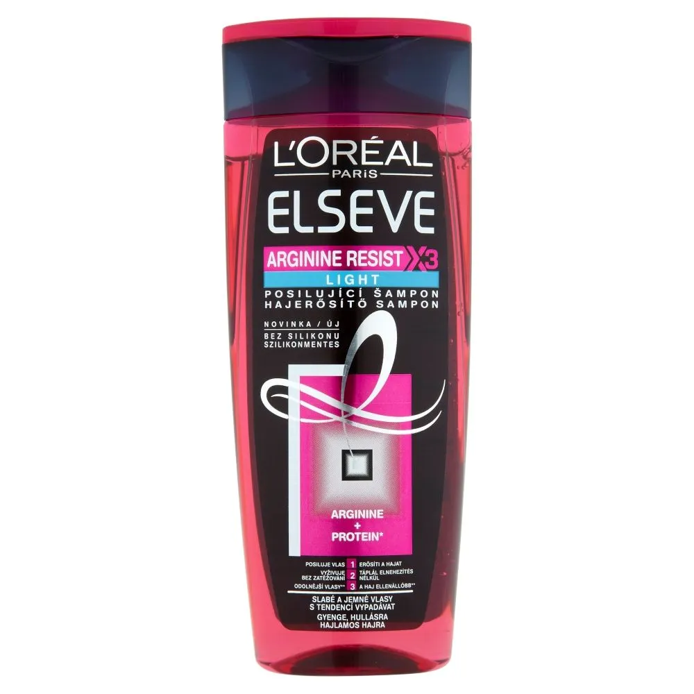 L'Oréal Paris Elseve Arginine Resist X3 Light posilující šampon na slabé vlasy 250ml