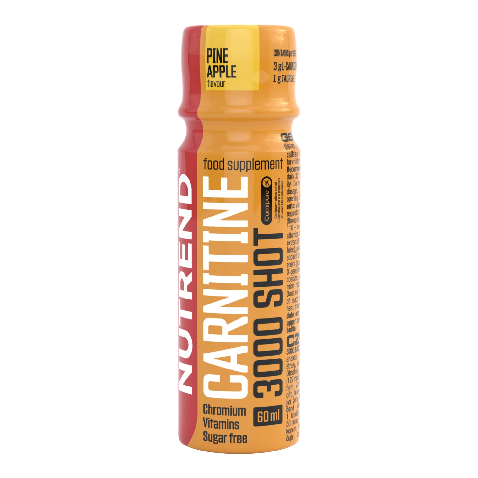 Nutrend Carnitine 3000 Shot 60 ml pineapple