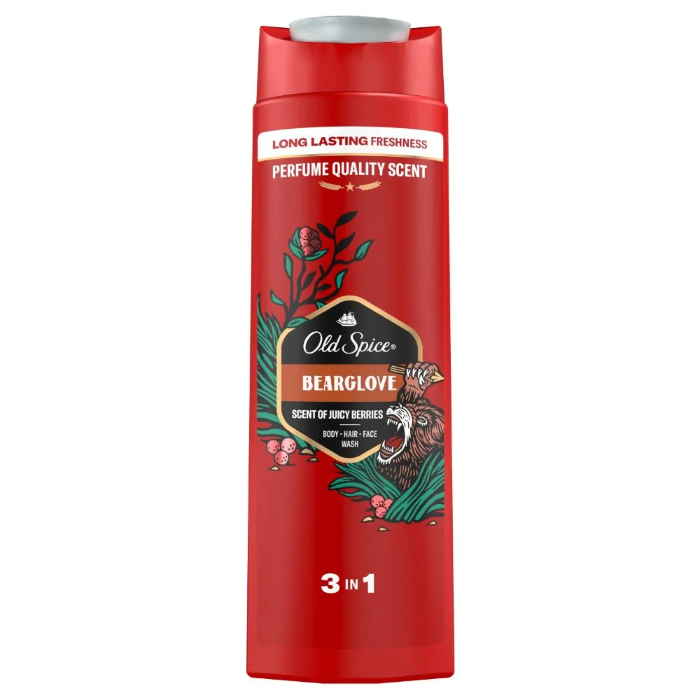Old Spice Bearglove Pánský sprchový gel a šampon 400 ml