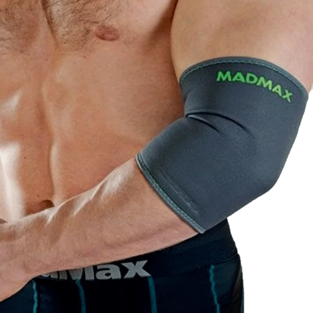 MadMax Bandáž neopren na loket MFA293 šedá - XL