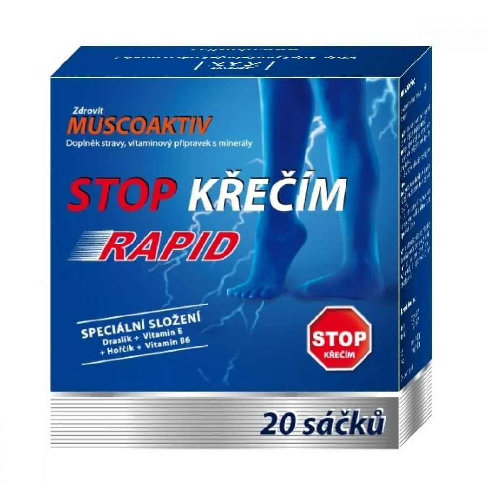 Zdrovit Muscoaktiv Rapid 20 sáčků