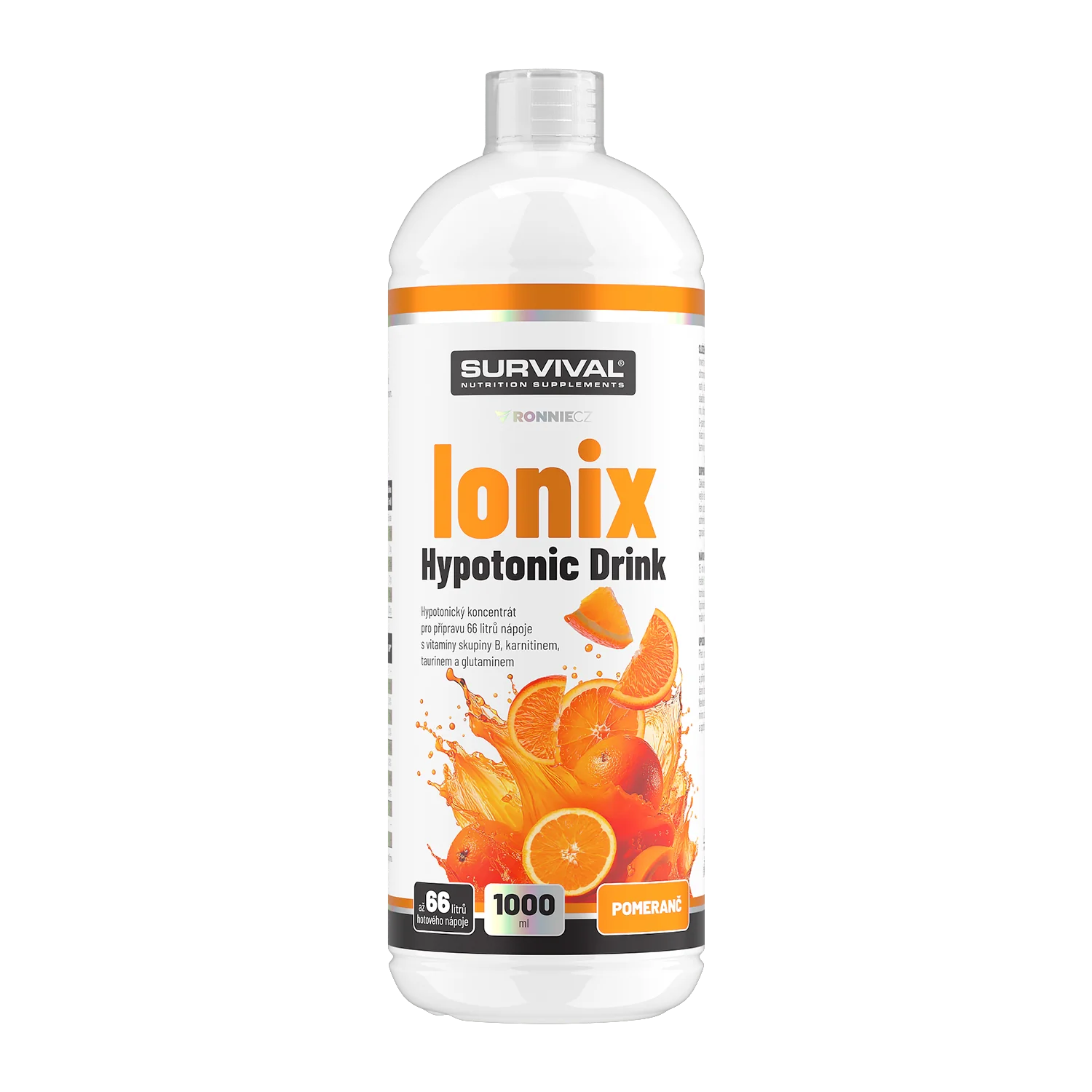 Survival Ionix Hypotonic Drink 1000 ml pomeranč