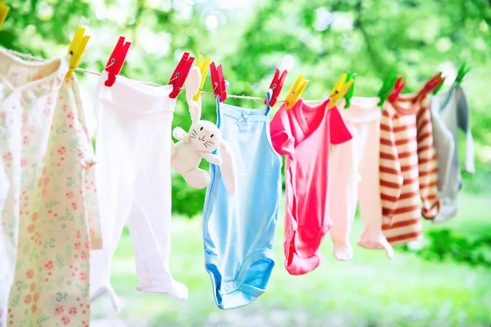 Zásady praní oblečení pro vaše miminko.