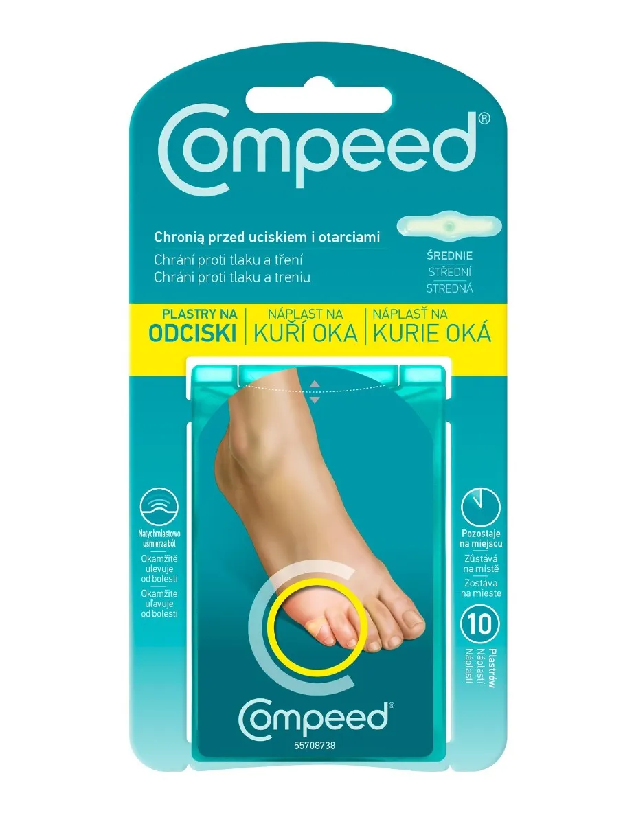 Compeed Náplast na kuří oka 10 ks