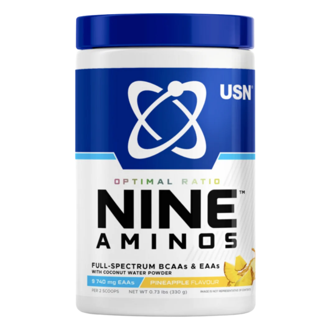 USN Nine Aminos 330g - záhadná malina