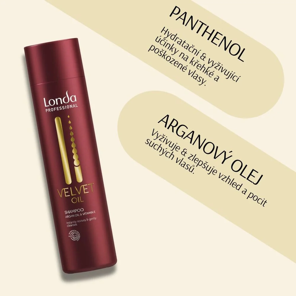 Londa Professional Velvet Oil uhlazující šampon 250 ml