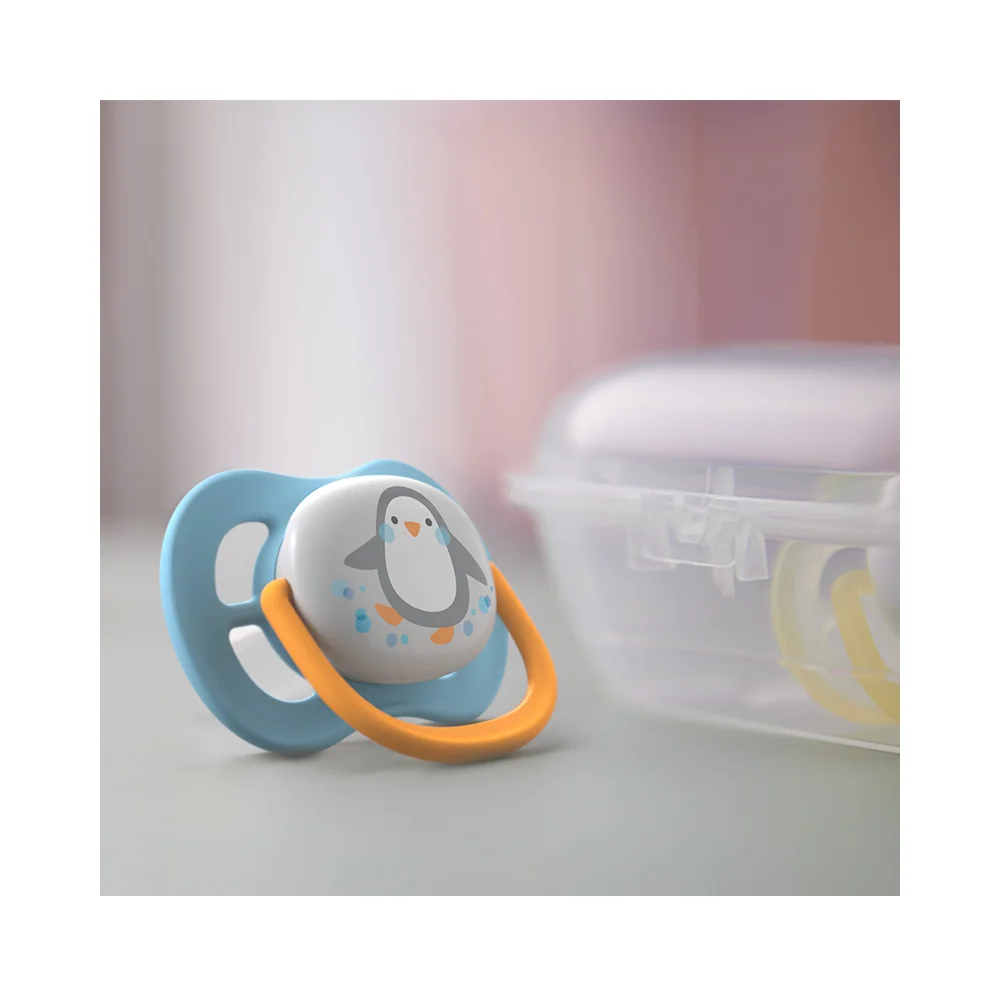 Philips Avent Šidítko Ultra Air 0–6m chlapec 2 ks zvířátko