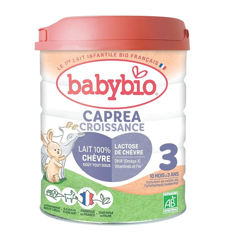 Babybio Caprea 3 Batolecí kozí kojenecké bio mléko 800 g