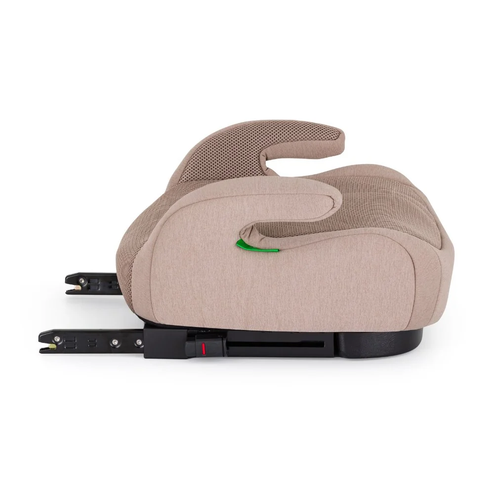 Petite&Mars Podsedák Optimus Pro i-Size Air Tan Brown 125 - 150 cm (22-36 kg)