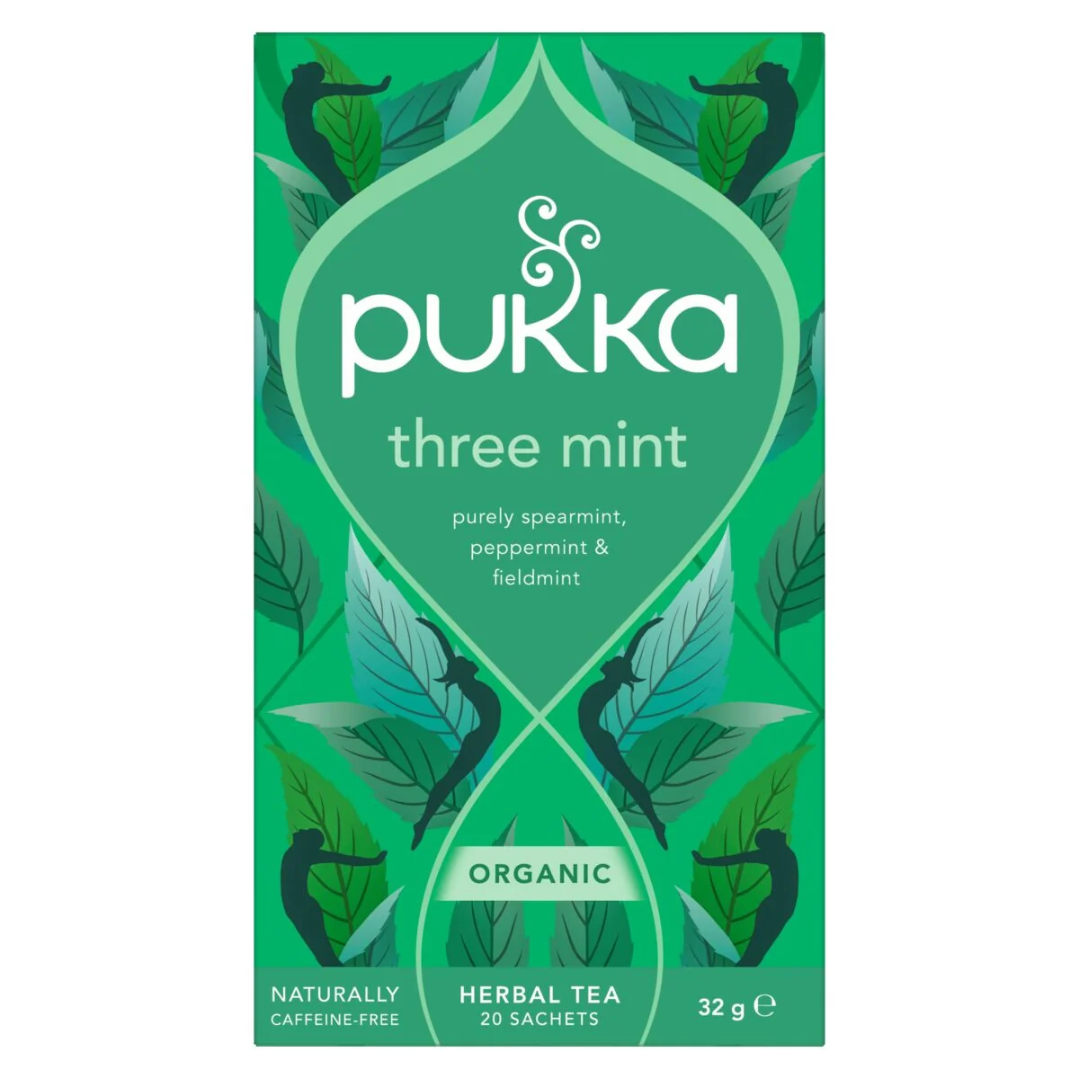 Pukka BIO Three Mint porcovaný čaj 20x1,6 g
