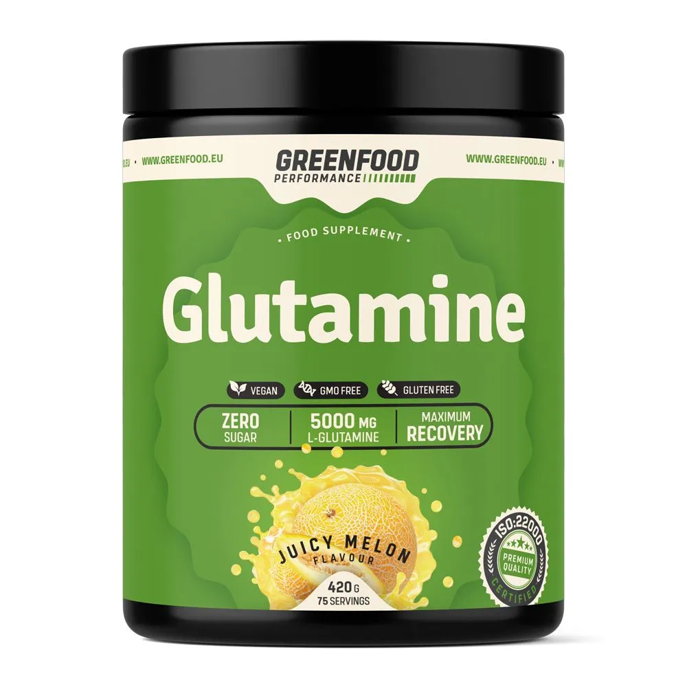 GreenFood Performance Glutamine Juicy meloun