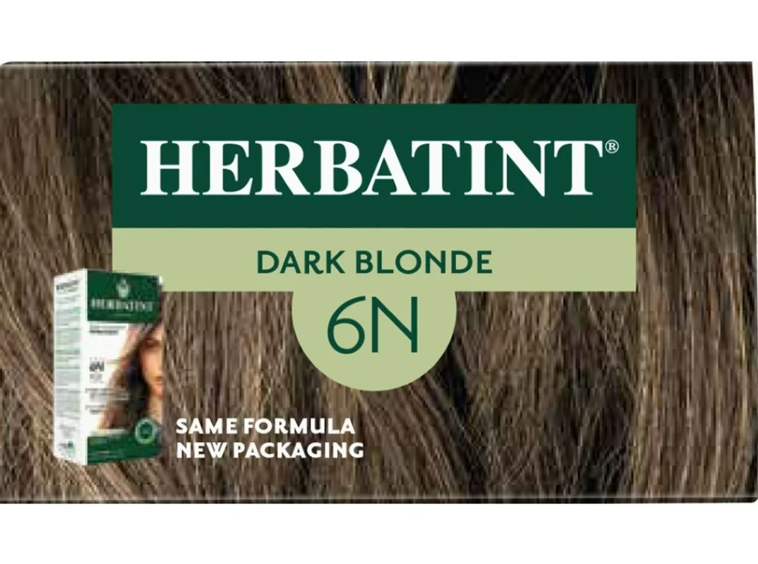 Herbatint Permanentní barva na vlasy Tmavá blond 6N