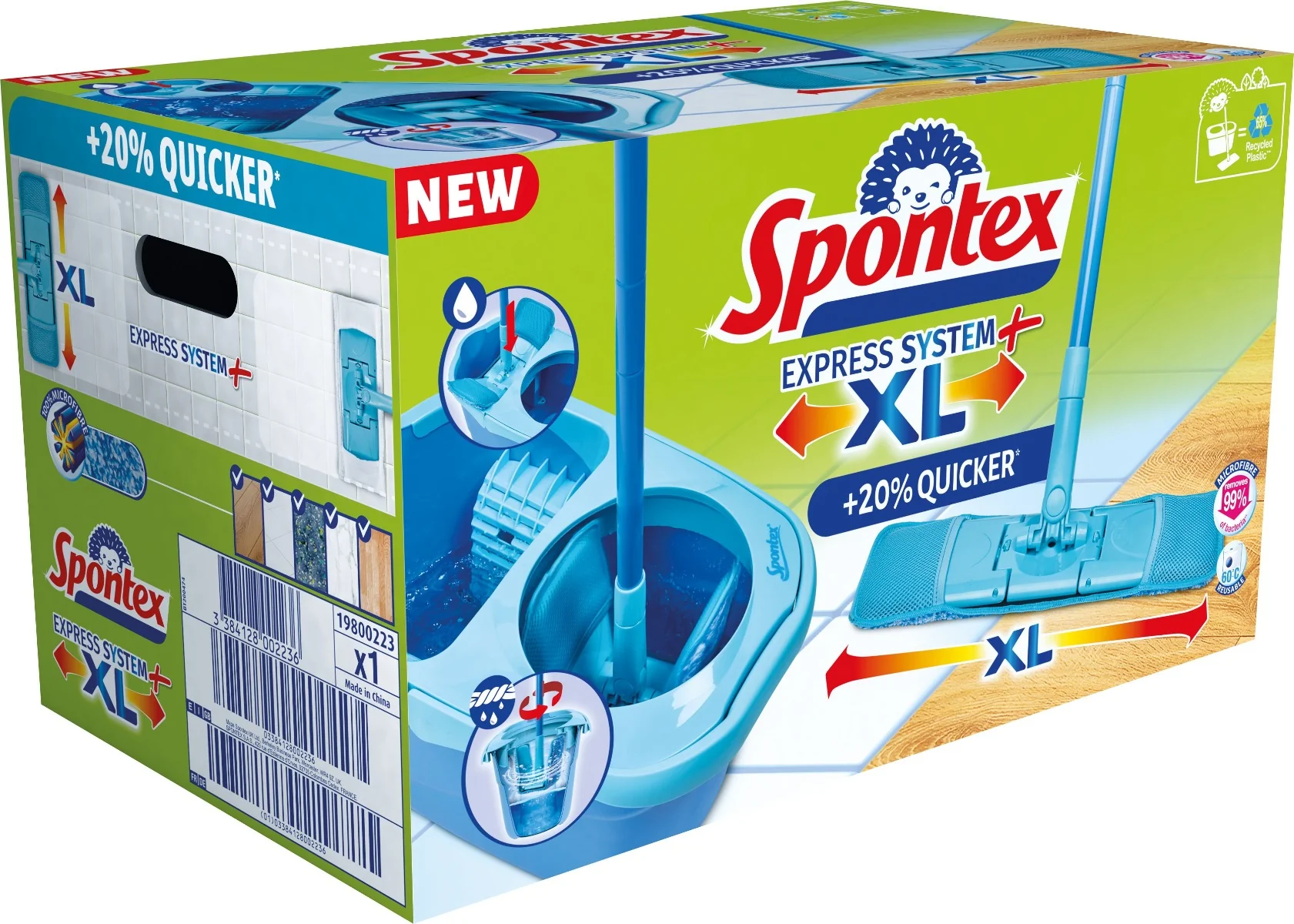 Spontex Express System+ XL mop 1 ks
