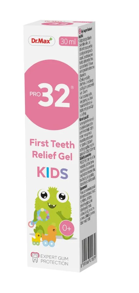 Dr. Max PRO32 First Teeth Relief Gel gel na prořezávání zoubků 30 ml